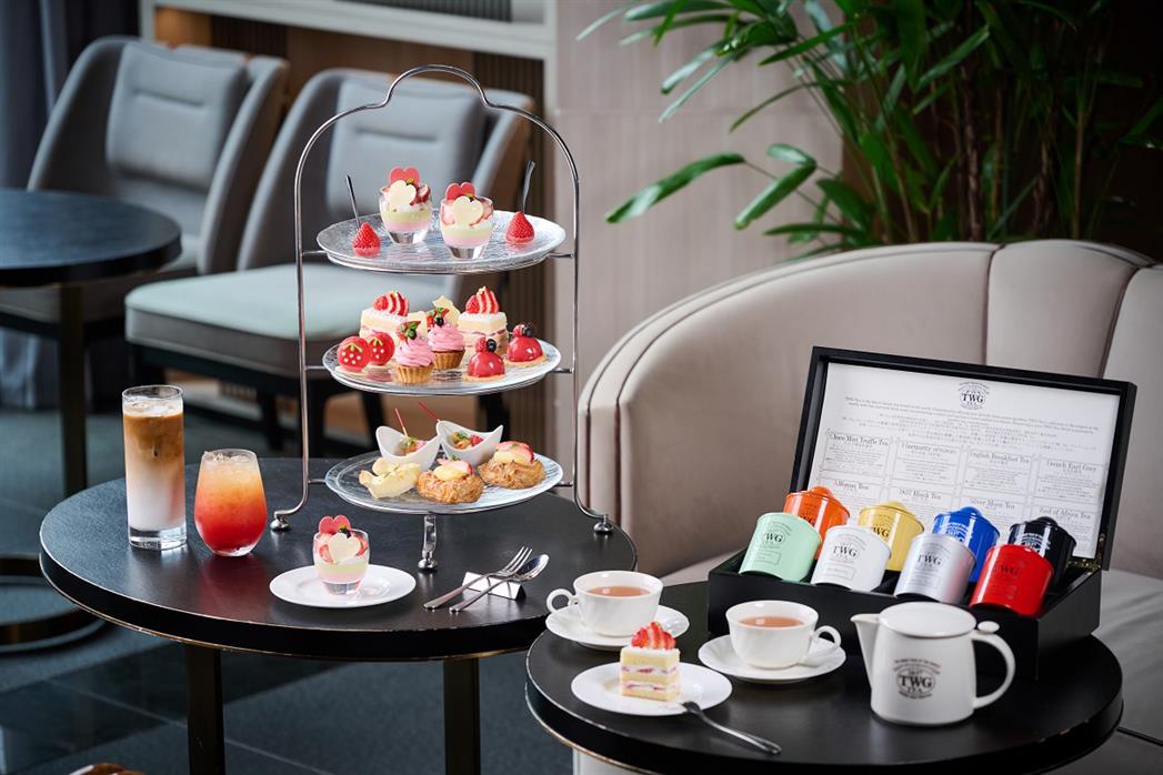 【平日限定】大好評『ストロベリーアフタヌーンティーセット』が500円OFF★シンガポール発の高級ティーブランド「TWG Tea」の紅茶も飲み放題★ 通常3,800円⇒3,300円