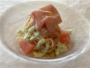 夏季限定☆毎月人気の冷製パスタ(写真はイメージです)