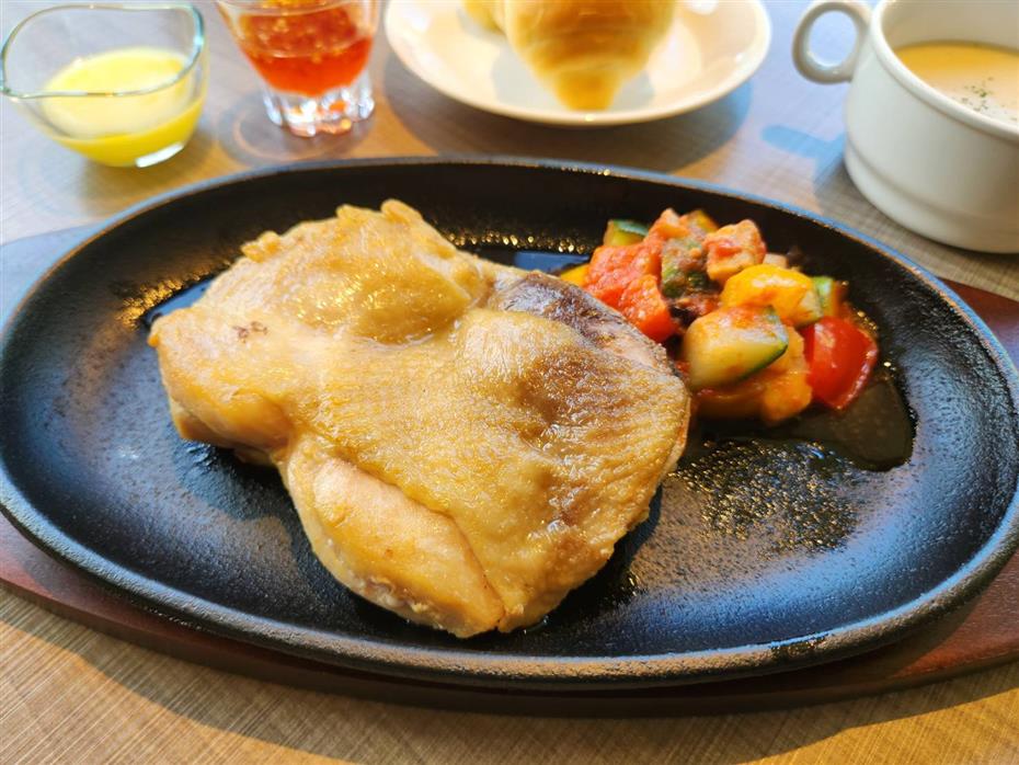 やんばるハーブ鶏のステーキ