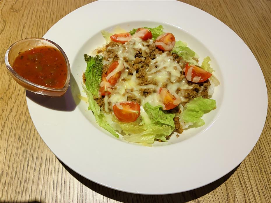 ★新規プラン★タコライス+ドリンクセット！最上階ルーフトップの絶景で食事をご堪能ください♪【ちゅらとく限定】食後のコーヒープレゼント♪※最大40名まで予約OK