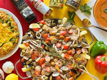 魚介タップリ　夏を感じるスペインフェア