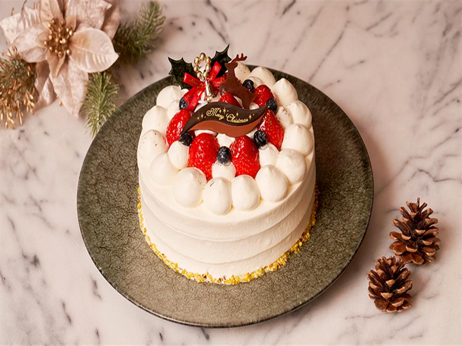 【クリスマスケーキ♪事前予約制】あまおう・フレーズ・ノエル　【サイズ】約W15cm×約H10cm
