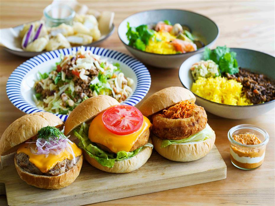 シーバーグ自慢のバーガー