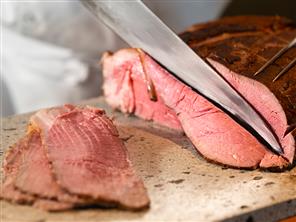 自慢のローストビーフ