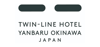 ロゴ：TWIN-LINE HOTEL YANBARU OKINAWA JAPAN