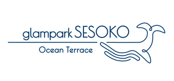 ロゴ：glampark 瀬底-Ocean Terrace-