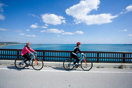 美ら島海道レンタサイクル！自由気ままに島旅♪