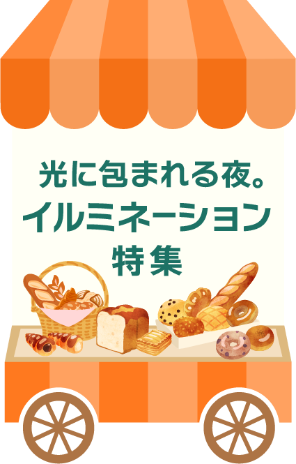 光に包まれる夜。イルミネーション特集